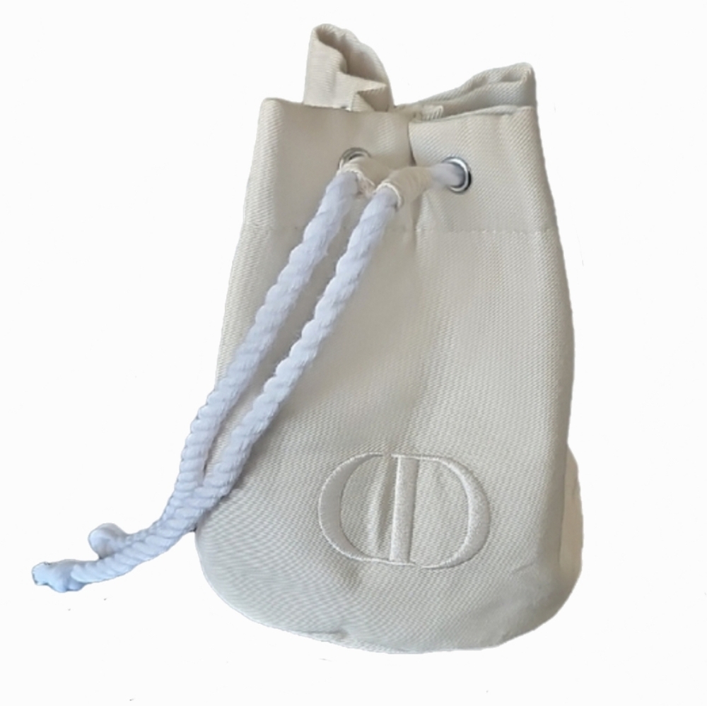 Dior Drawstring Cosmetic Bag
